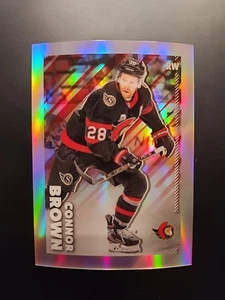 2022-23 Topps Chrome Sticker NHL #352 Connor Brown Refractor /99 Ottawa Sens - Bild 1 von 3
