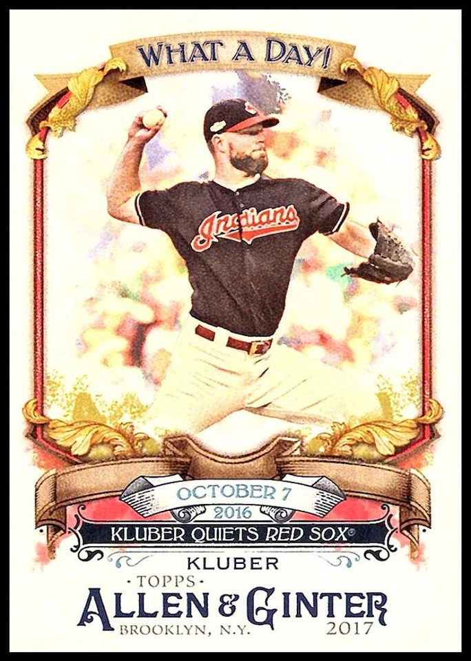 2017 Topps Allen and Ginter标准尺寸棒球插入卡从列表中挑选 — 第 1/1 张图片