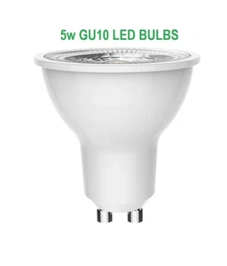 Lampadine GU10 confezione da 10 W luce calda diurna bianco freddo faretto lampadina ♻️120° ECO - Foto 1 di 6