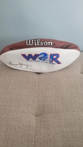 George Young Autogramm Wilson NFL Football - New York Giants WOR Radio 710 AM - Bild 1 von 7