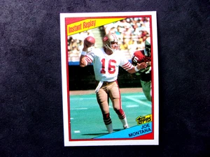 1984 TOPPS #359 JOE MONTANA INSTANT REPLAY IN NRMT-MINT CONDITION..49ERS.HOFAMER - Picture 1 of 2
