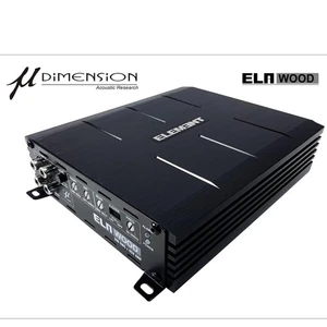 4 Kanal Digitla Verstärker Verstärker µ-DIMENSION ELA WOOD 4x 300 Watt RMS 2 Ohm - Bild 1 von 3