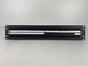 Belden AX103255 CAT6+ KeyConnect Patchpanel 48 Port 2HE - BUPP-PS5-2U48FBKKSK - Bild 1 von 5