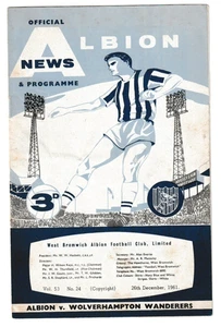 West Bromwich Albion v Wolverhampton Wanderers 1961/62 Division 1 - Picture 1 of 1