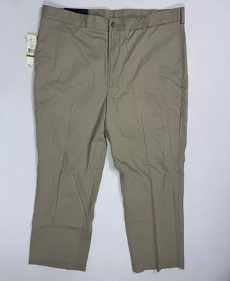 Pantalones chinos Lyle & Scott Scotland para hombre 40x30 (40x29) nuevos con etiquetas caqui frente plano algodón Foto 1 de 4