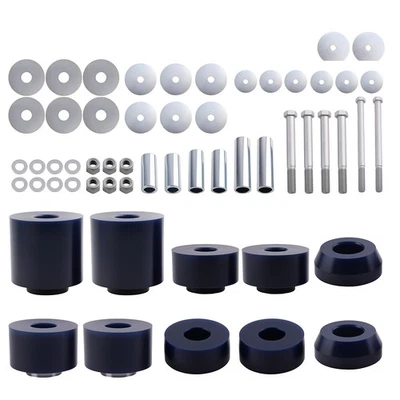 Juego de bujes de montaje de carrocería para Ford F150 F250 F350 2x4 4x4 1980-1998 con kit de herrajes Foto 1 de 4