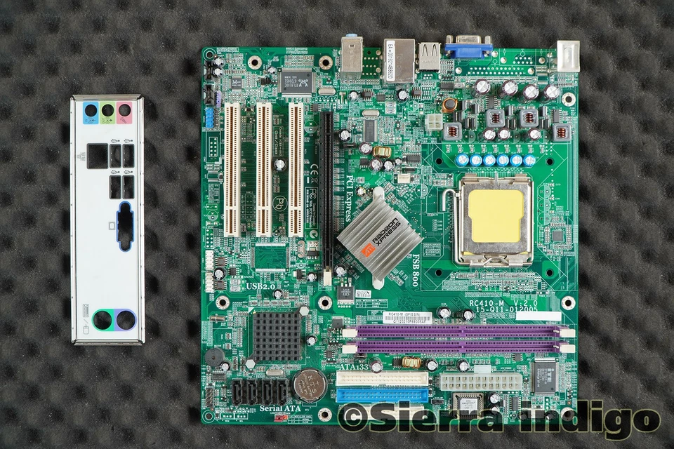 ECS RC410-M V:2.0 Motherboard Socket 775 System Board - Image 1 of 1
