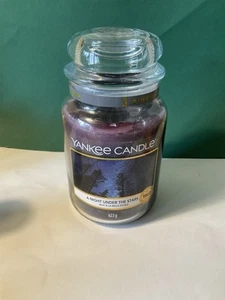 Yankee Candle Large Jar A Night Under The Stars 623g Campfire VHTF Retired - Picture 1 of 11