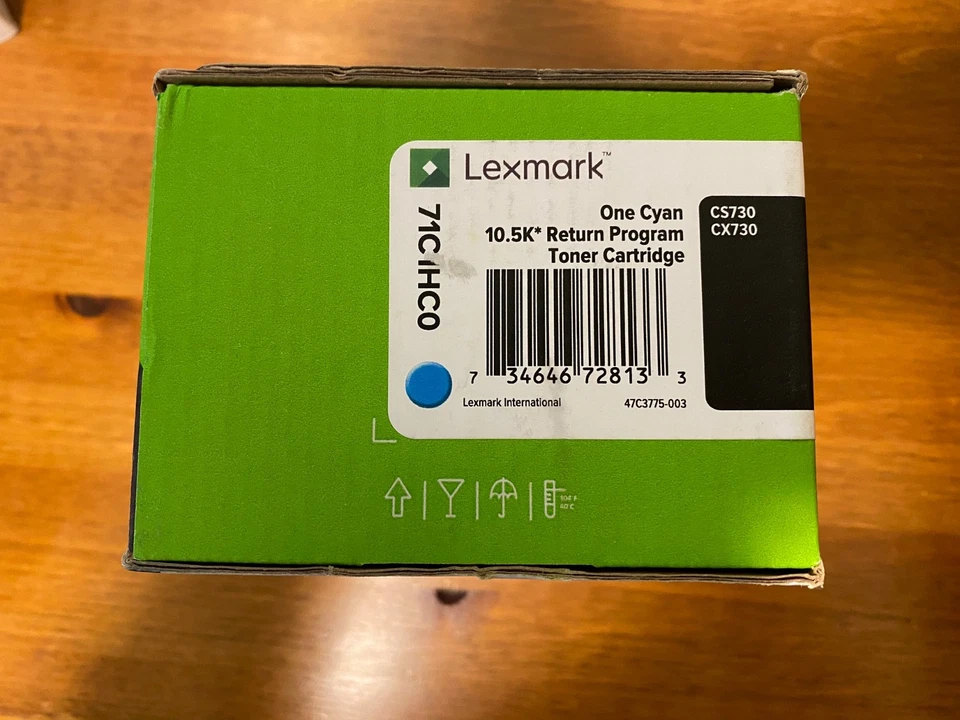 71C1HC0 Cyan 10.5k Toner - Image 1 of 1