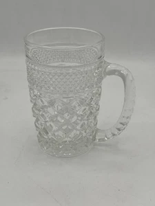 Anchor Hocking Glass WEXFORD Crystal Beer Mug - Picture 1 of 9