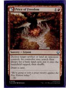 Price of Freedom (Foil) - 0149 - MTG X Avatar The Last Airbender - Picture 1 of 1