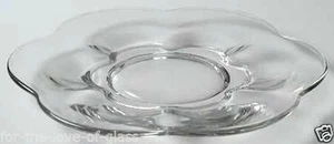 CANTERBURY 7 1/2" PLATE BY DUNCAN MILLER - CRYSTAL - Picture 1 of 1