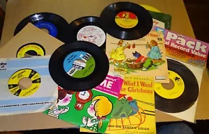 Alte Kinderschallplatten - Weihnachten, Kellogg's Yogi Bär, drei kleine Kätzchen ++ - Bild 1 von 4