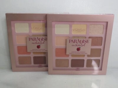 L'OREAL PARIS PARADISE ENCHANTED SCENTED EYESHADOW PALETTE 150 0.25 OZ LOT OF 2 - Image 1 of 3