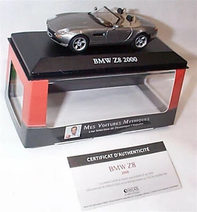 BMW Z8 2000 Silver Grey 1:43 Scale 2891024 Voitures Mythiques Atlas New - Picture 1 of 2