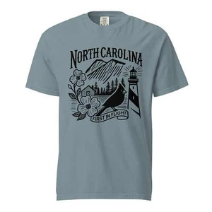 First in Flight Unisex Comfort Colors T-Shirt - Picture 1 of 112