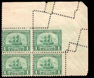 DONNA: FRANCOBOLLI USA #548 VAR. BLOCK PERF FREAK COME NUOVO LOTTO OG H #72483 - Foto 1 di 3