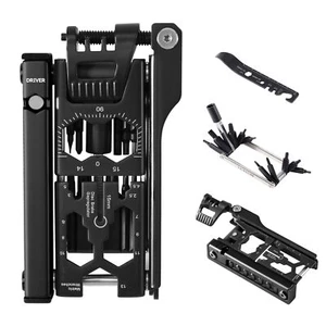 Bike Multi Tool Bicycle Repair Tool Kit 38 In 1 Bicycle Multitool With Chain Lev - Picture 1 of 9