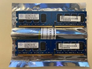Nanya PC2-6400 2 GB UDIMM 800 MHz PC2-6400 DDR2 Memory (NT2GT64U8HD0BYAD) - Picture 1 of 2