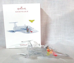 Hallmark 2019 DC Wonder Woman Ornament ~ Invisible Jet - Picture 1 of 6