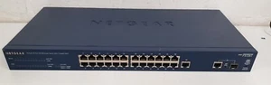 Netgear ProSafe FS726T 24-Port Smart Switch w/2 Gigabit Ports - Managed Network - Picture 1 of 8
