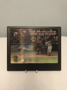 Premier Replays Mark McGwire Home Run 70 Sept 27 1998 St. Louis Cardinals Plaque - Picture 1 of 5