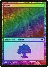 Forest (301) FOIL Shadowmoor PLD Basic Land MAGIC THE GATHERING CARD ABUGames