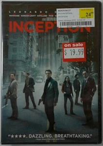 Inception DVD Leonardo DiCaprio Spectacular Action New Sealed - Picture 1 of 6