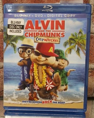 Alvin and the Chipmunks: Chipwrecked Blu-ray Disc, 2012 - Image 1 of 4