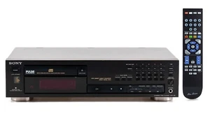 Sony CDP-591 CD Player With Remote Black / Serviced 1 Year Warranty [3] - Picture 1 of 6