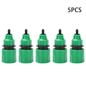 1/5Pcs Garden Hose Pipe Tube Fitting Tap Adapter Connect To 1/4" and 3/8" Hose - Picture 1 of 12