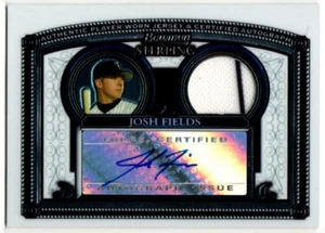 2005 Bowman Sterling Baseball Josh Fields ROOKIE JERSEY AUTO WHITE SOX - Picture 1 of 1