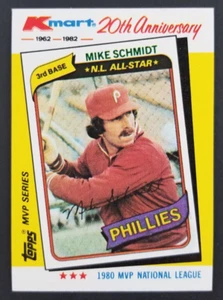 Mike Schmidt 1982 Topps Kmart Baseball Card #39 (NM) - Picture 1 of 2