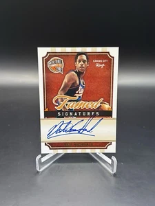 2009-10 Panini Hall Of Fame Nate Archibald Famed Signatures Auto /499 Kings - Picture 1 of 2