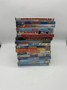 Mixed lot of 17 Childrens DVD's Disney Lion King Cars Ice Age Finding Nemo - Picture 1 of 3