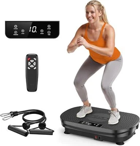 Vibration Plate Exercise Machine for Lymphatic Drainage, Weight Loss & Wellness - Picture 1 of 56
