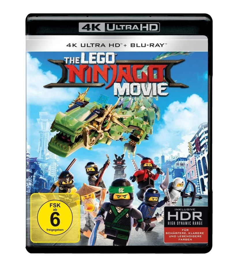 The LEGO Ninjago Movie (4K Ultra-HD + Blu-ray + Digital HD) [Blu-ray] - Image 1 of 1