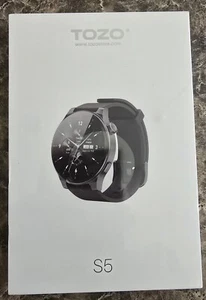 Montre Connectée TOZO AMOLED S5, Écran HD 1,43’’, Répondre/Passer des Appels, Fitness Tracker - Photo 1 sur 3
