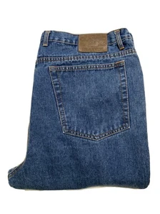 Braxton Mens Blue Jeans 40x32 Actual 40x34 Classic 105 Straight EUC! - Picture 1 of 7