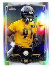2014 Topps Chrome #210 Stephon Tuitt Refractor Rookie Card Steelers. rookie card picture