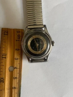 WoW 1940’s Minerva Military Style Watch, Stainless  Runs - Image 1 of 4
