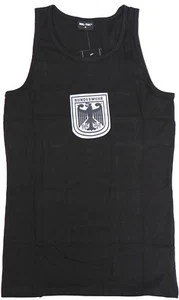 MilTec German Bundeswehr Black Tank Top PT Shirt Jacket Fitness Gym - Picture 1 of 2