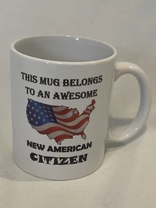 Mug For New USA Citizen. Gift For New American - Picture 1 of 2