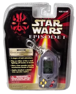 Star Wars Episode 1 Gian Speeder Chase Video Game Keychain Tiger Electronics 90s - Picture 1 of 6