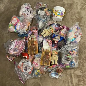 Huge McDonald's Memorabilia And Toy Lot Barbies Beanie Babies And More - Picture 1 of 12