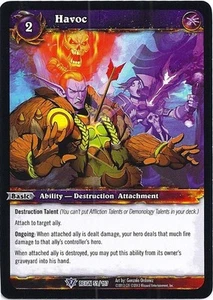 WORLD OF WARCRAFT WOW TCG REIGN OF FIRE : HAVOC X 3 - Picture 1 of 1