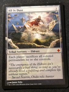 All Is Dust - Rise Of The Eldrazi - MTG - EN - LP - Picture 1 of 1