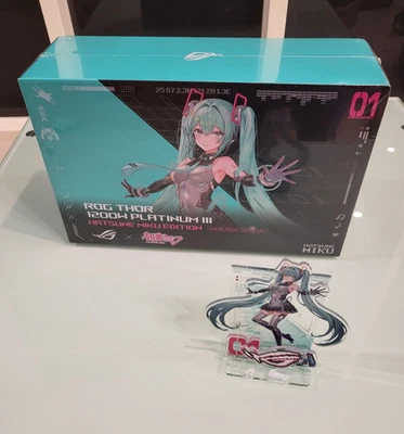 *LIMITED* ASUS ROG THOR 1200W PLATINUM III HATSUNE MIKU EDITION US plug psu - Image 1 of 4
