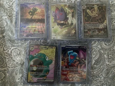 SV BlackStar Promo Noctowl, N’s Zorua, Team Rocket’s Wobbuffet, Iono’s Bellibolt - Image 1 of 4