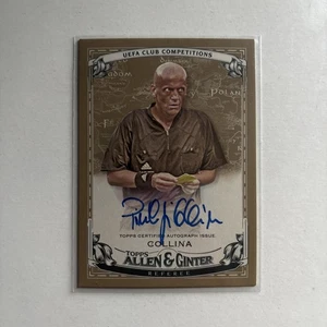 Pierluigi Collina Oncard Auto 2023/24 Topps UCC Allen & Ginter #/50 Gold Rare - Bild 1 von 2